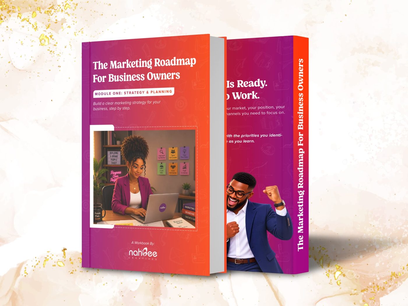The Marketing Roadmap for Business Owners workbook cover